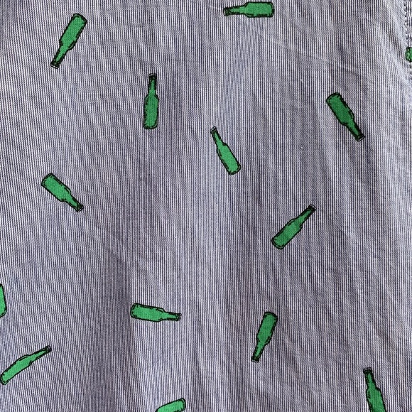 Sovereign Code beer bottle print button down shirt - Picture 3 of 9